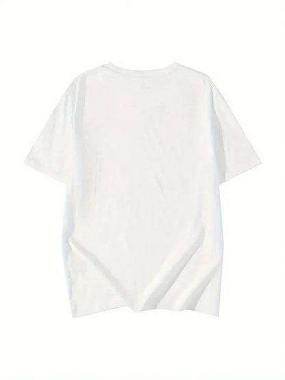 Y2K Camouflage lettre à la mode imprimé col rond manches courtes T-Shirt été mode décontracté polyvalent femmes haut respirant
