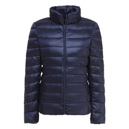 2025 nouveau UZZDSS automne femmes ultraléger mince doudoune 90% duvet de canard blanc vestes à capuche manteaux costume vestes WYRF 1051968