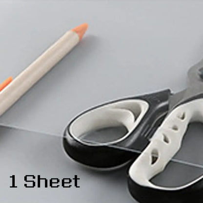 Feuille de plastique transparente A4, acétate PVC, filtre de lumière colorée,