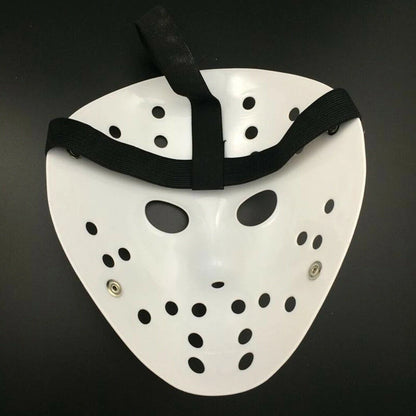 Masques de tête effrayants pour Halloween, costume de cosplay de fête, robe de paupières de hockey, décoration d'Halloween