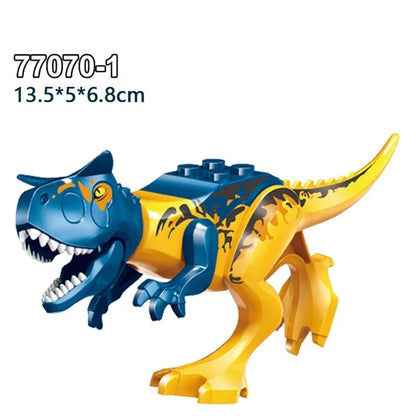 Mini bloc de construction jouet dinosaure jurassique Puzzle Animal tyrannosaure Rex ptérosaure bloc de construction jouet cadeau pour enfants