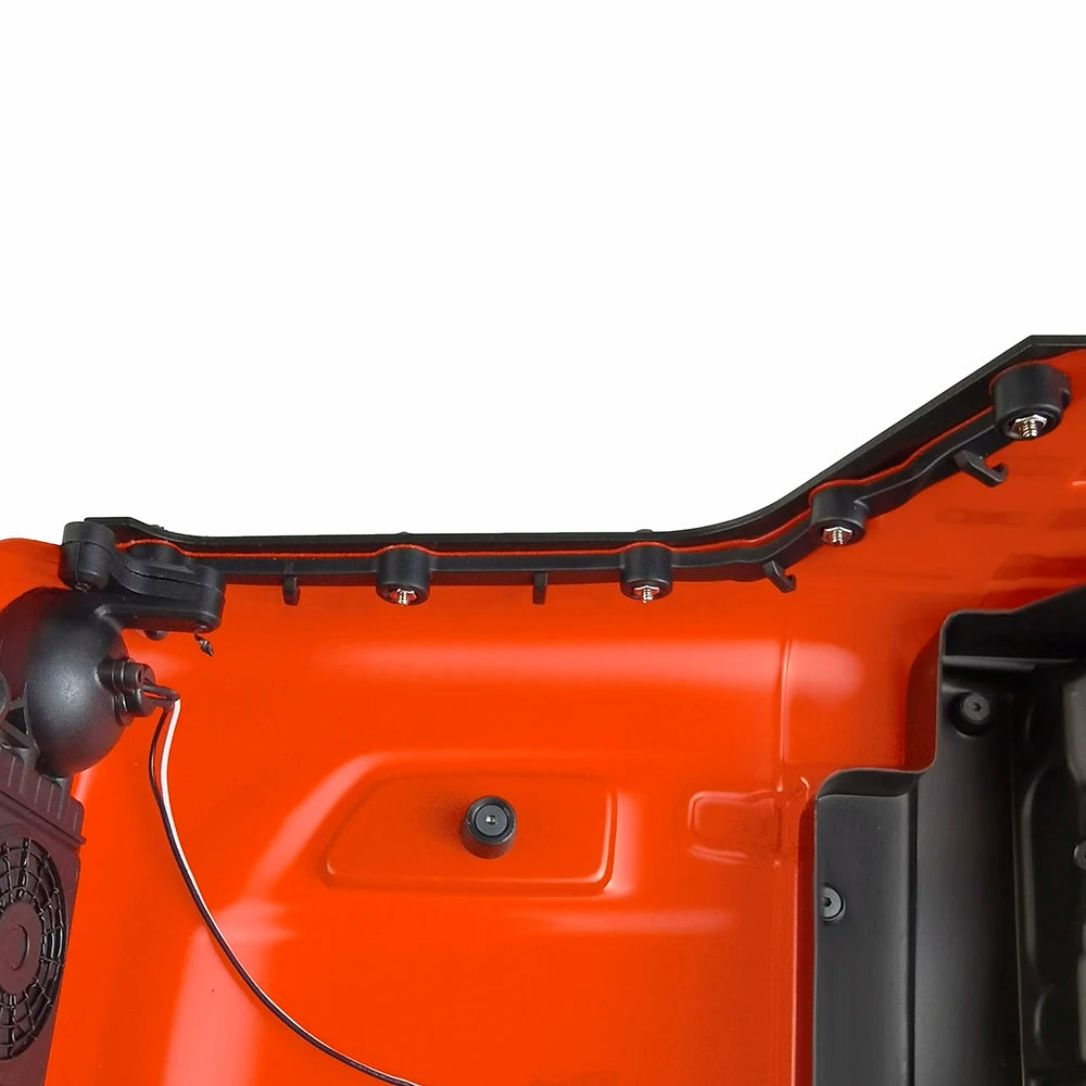 AXSPEED-Roue en acier inoxydable EyebloggFender Flares pour Axial SCX10 III AXI03007 Guitar EP Wrangler 1/10 RC inoler Car Shell Body Parts