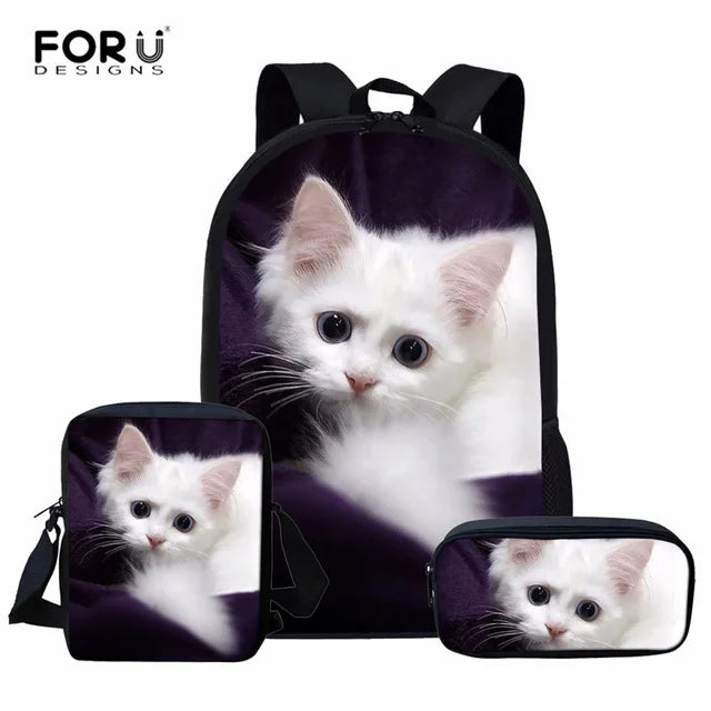 3 pièces/ensemble sacs d'école