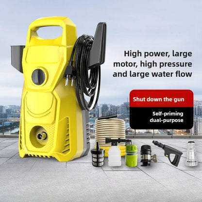 Pistolet à eau haute pression domestique 220V 6L/min, 3000W, outil de nettoyage de jardin haute puissance, pistolet à eau de lavage de voiture, Machine de nettoyage puissante