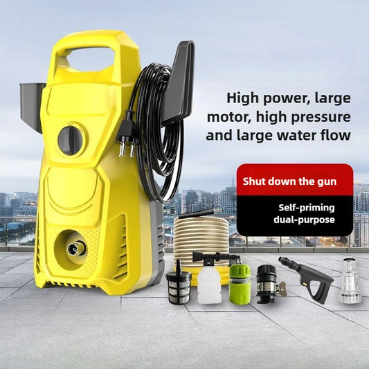 Pistolet à eau haute pression domestique 220V 6L/min, 3000W, outil de nettoyage de jardin haute puissance, pistolet à eau de lavage de voiture, Machine de nettoyage puissante