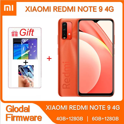 Xiaomi-Smartphone Redmi Note 9/9T, 6 Go, 128 Go, ROM globale, batterie 6000mAh, Snapdragon 662 Octa Core, appareil photo 48MP, débloqué, 4G, original