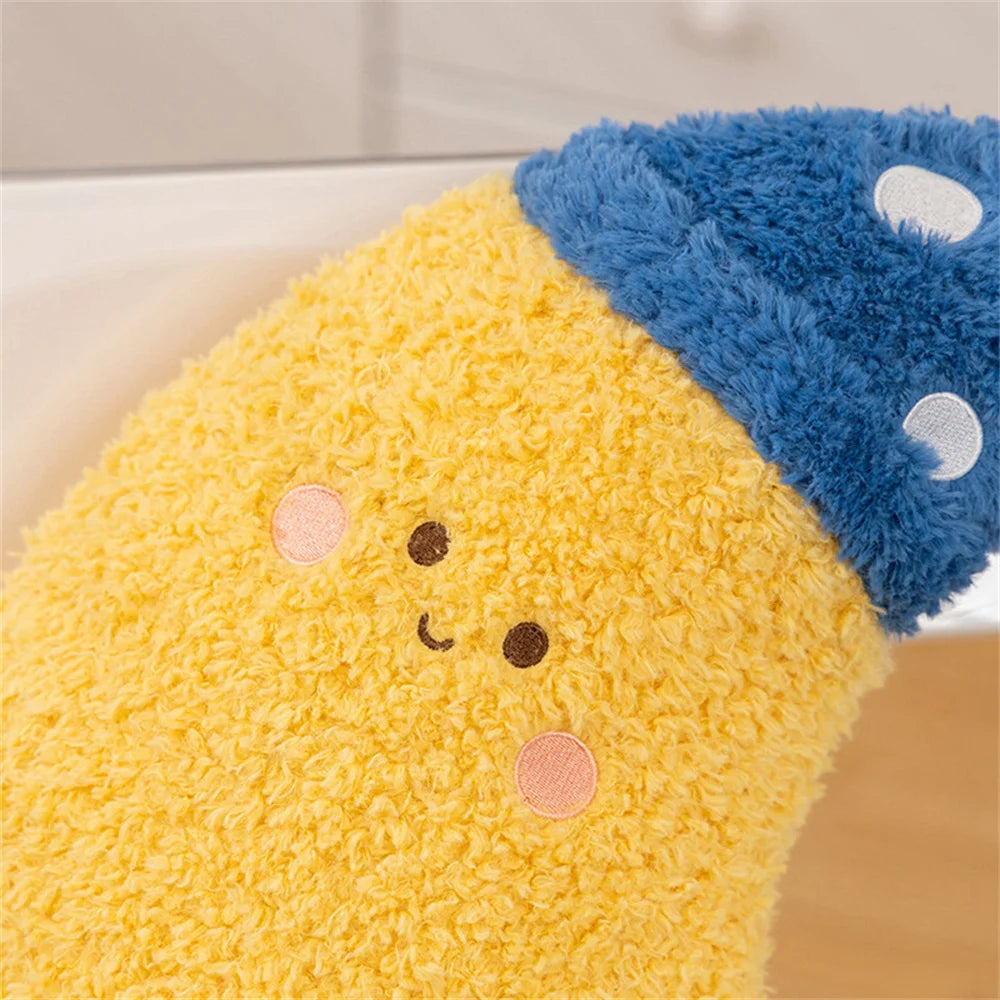 Oreiller ciel étoilé doux, mignon arc-en-ciel, lune, étoile, en peluche, créatif, nuage de soleil, coussin compagnon de sommeil, décoration de maison