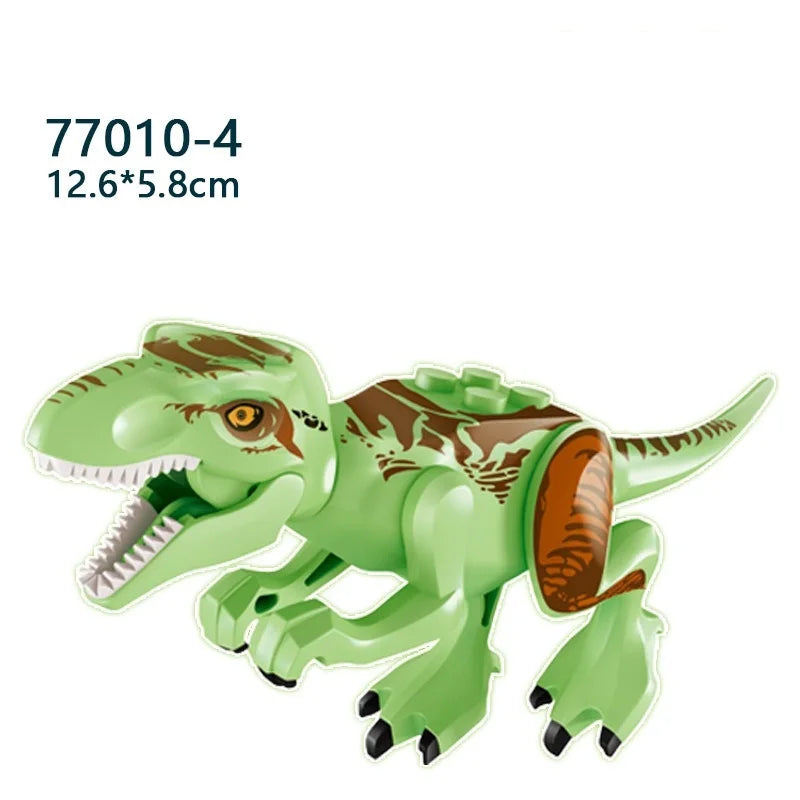 Mini bloc de construction jouet dinosaure jurassique Puzzle Animal tyrannosaure Rex ptérosaure bloc de construction jouet cadeau pour enfants