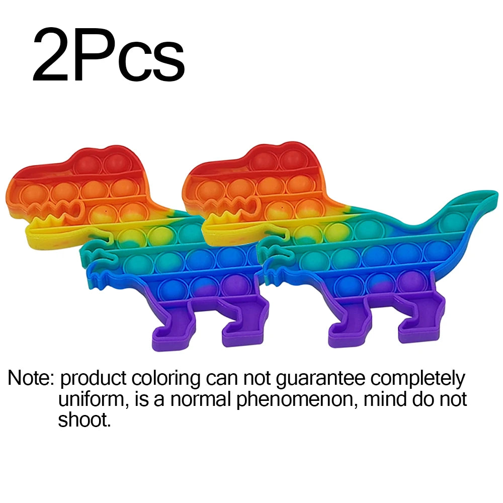 Jouets sensoriels à bulles, 2 pièces, pour autisme, besoins spéciaux, anti-Stress, décompression, jouets pour enfants