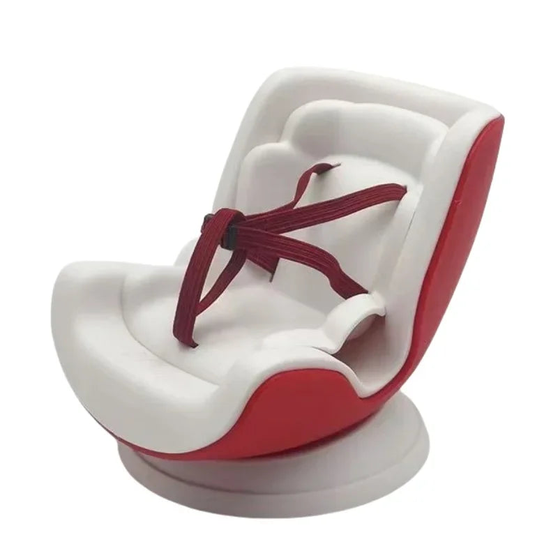 Siège de poupée en peluche 15-17cm pour siège de sécurité de voiture Labubu, jouet périphérique de décoration, cadeau d'anniversaire, jouet pour enfants, décoration à la mode