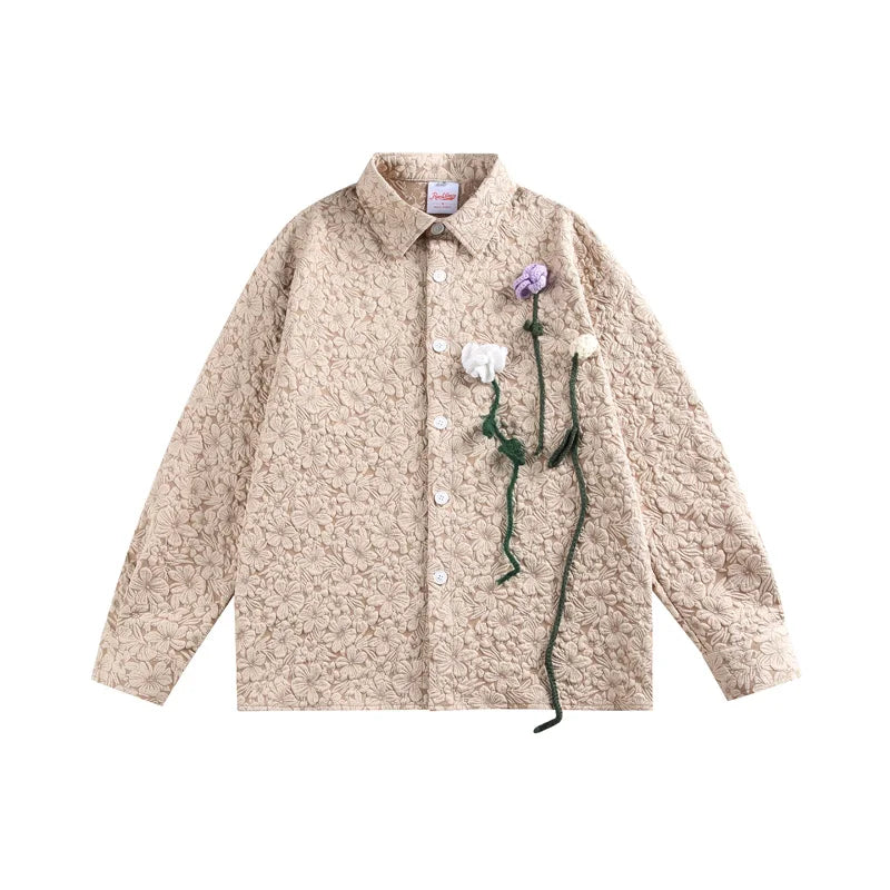 Chemises à manches courtes pour hommes et femmes, chemisier vintage, streetwear décontracté, vêtements Y2K, été