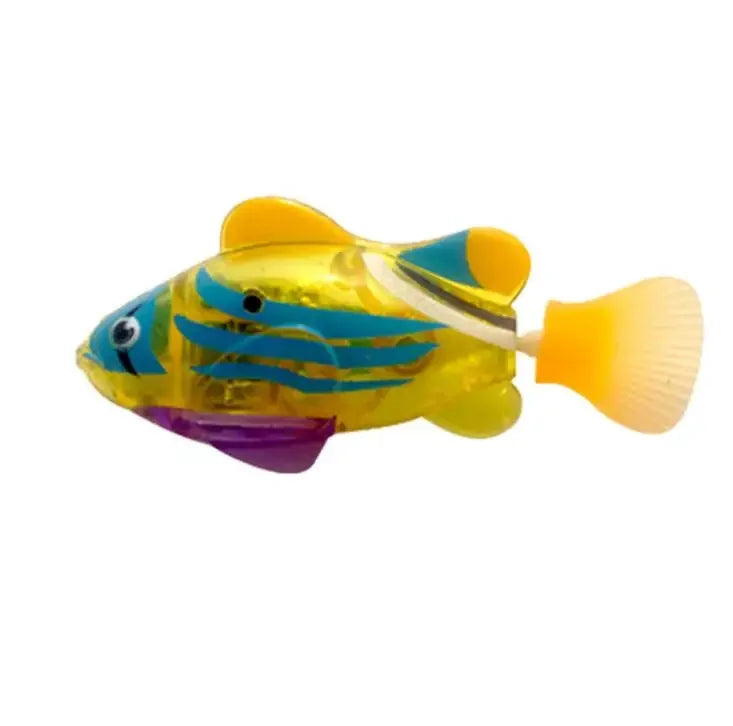 Jouets de bain, poisson de natation attrayant activé dans l'eau, électronique magique, Gadgets amusants, cadeau intéressant pour les enfants