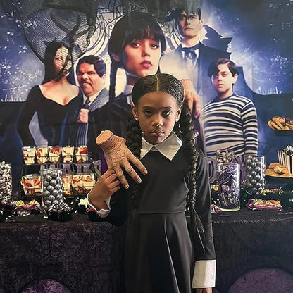 Figurine de cosplay de la famille Addams, décoration d'intérieur