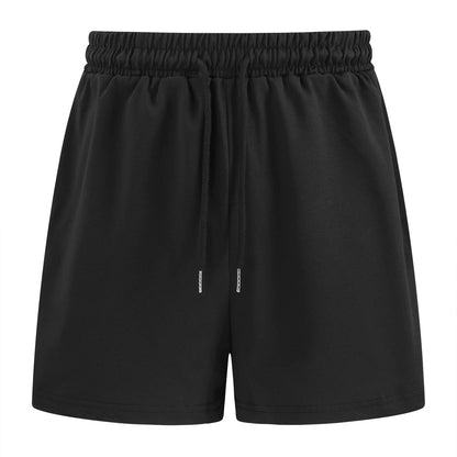 XUANSHOW été femmes Shorts vêtements de sport laçage bas couleur unie poches élastiques décontracté taille haute femmes ample court