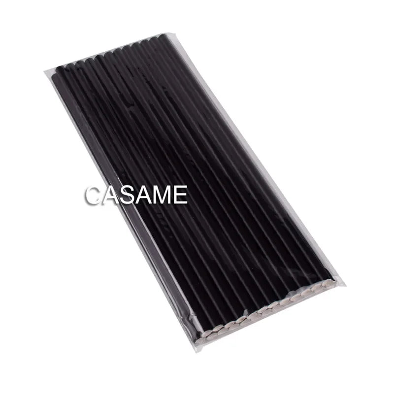 Pailles lridescentes pour décoration de fête, carnaval, mariage, anniversaire d'enfants, fête préChristophe, Noël, fournitures congelées, 25 pièces