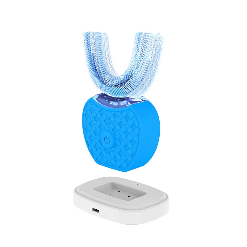 Brosse à dents électrique à ultrasons en forme de U, Customembroidered, Hot Knowing, UXYS330300, Nouveau