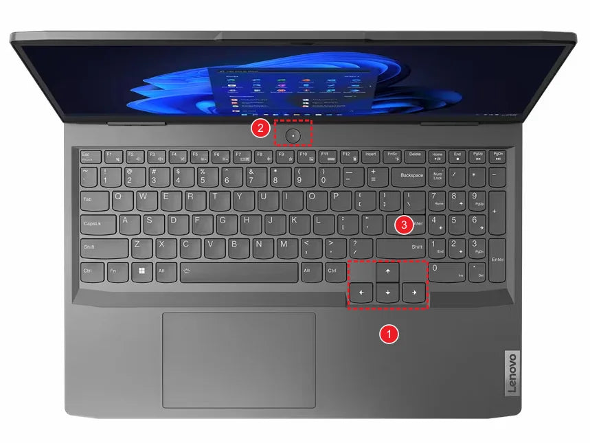 Juste de clavier en silicone pour ordinateur portable, Lenovo LOQ 15 2024 15IRX9 / 15IAX9I / 15IAX9 / 15ARP9 15A Gardens 9 / LOQ 16 16IRX9 16APH9 16