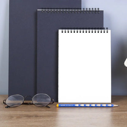 1 paquet de 30 feuilles, carnet de croquis, bloc de croquis relié en spirale, carnet de croquis d'art sans acide, dessin artistique, peinture, papier d'écriture pour