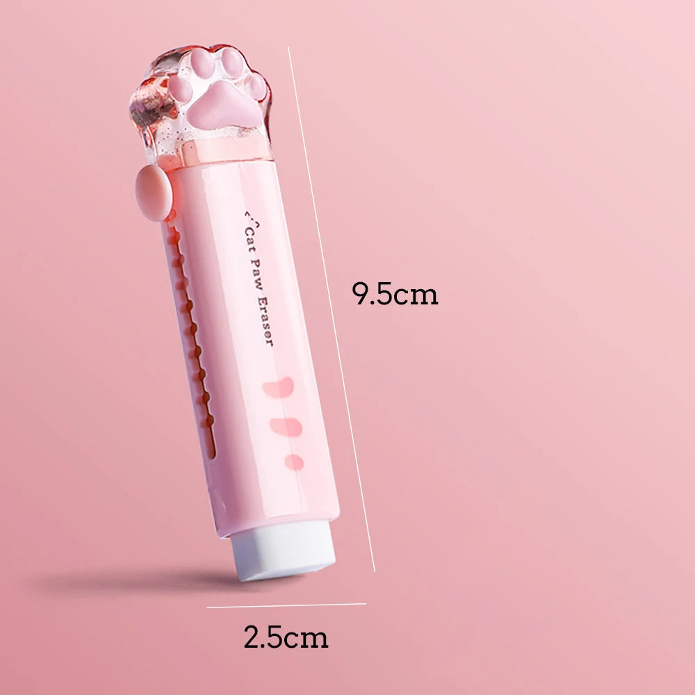 Gommes en caoutchouc patte de chat, 1 pièce,