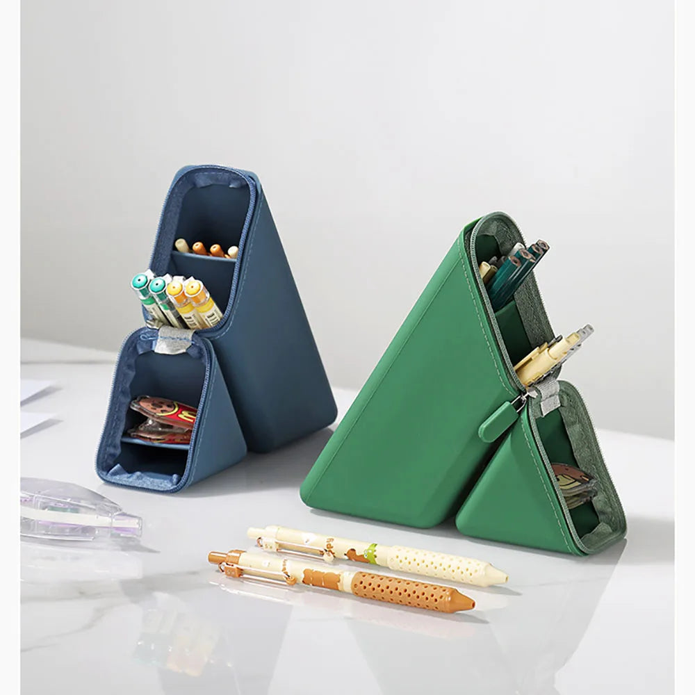 Porte-stylo pliable en Silicone,