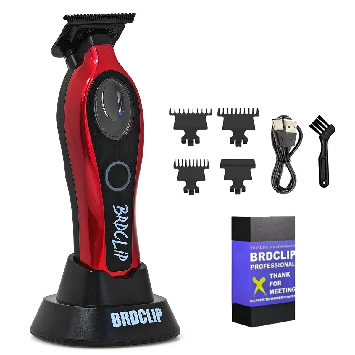 Tondeuse à cheveux électrique professionnelle, moteur sans balais, 7200 tr/min, rasoir électrique 7200 tr/min, 7500 tr/min, ensemble de machines de salon de coiffure