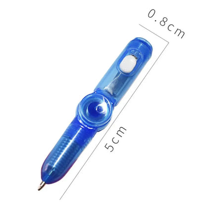 Stylo à bille LED Fidget Spinner