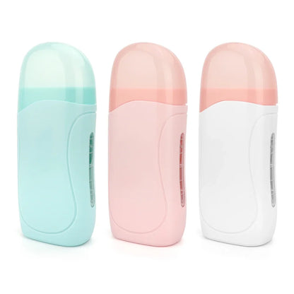 Cire dépilatoire crème épilation rouleau cire chauffage épilation cartouche chaude plus chaud équipement outil épilation Kit unisexe rouleau sur