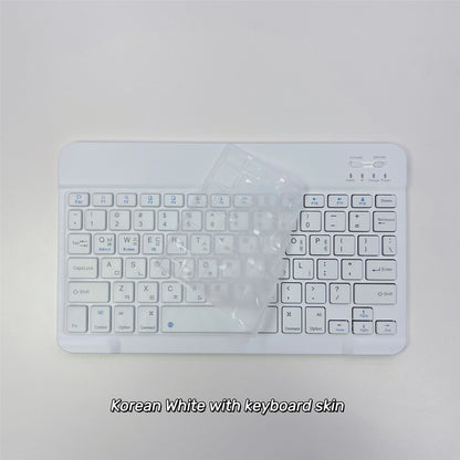 Clavier Bluetooth ultra-fin de langue coréenne à 78 touches