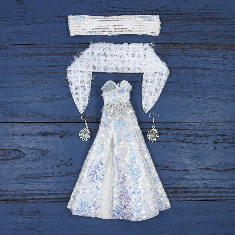 Vêtements kimono de poupée Blyth faits à la main, vêtements de poupée Blyth OB22 24, oreilles de lapin, robe de princesse pour Ymy Licca Azones Ob24 Ob27 Fr