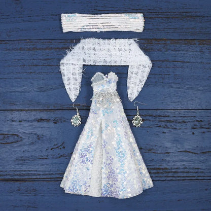 Vêtements kimono de poupée Blyth faits à la main, vêtements de poupée Blyth OB22 24, oreilles de lapin, robe de princesse pour Ymy Licca Azones Ob24 Ob27 Fr