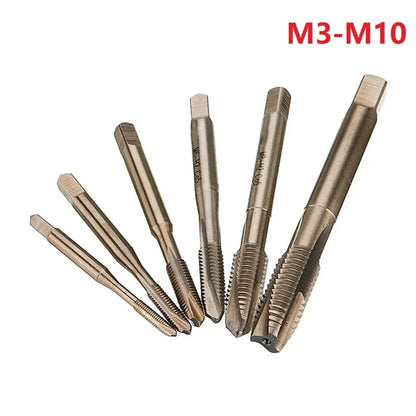 M3-M10 Tap HSS asile alt M35 Machine Sprial Flûtes Robinets MeaccelerScrew Tap Main Droite Outils De Réparation Accessoires