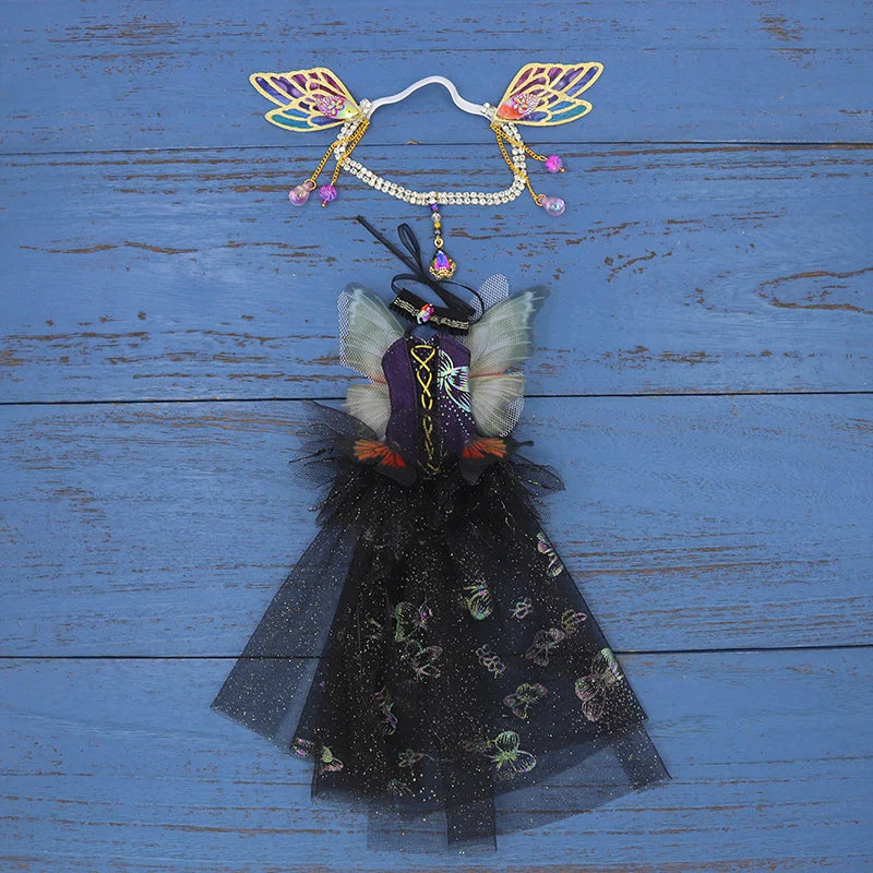 Vêtements kimono de poupée Blyth faits à la main, vêtements de poupée Blyth OB22 24, oreilles de lapin, robe de princesse pour Ymy Licca Azones Ob24 Ob27 Fr