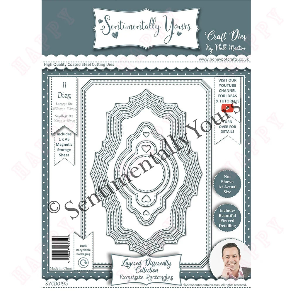 Matrices de découpe en métal craquelin de noël, moule de décoration artisanale, modèle de gaufrage pour Scrapbook, carte de vœux faite à la main, fête 2025