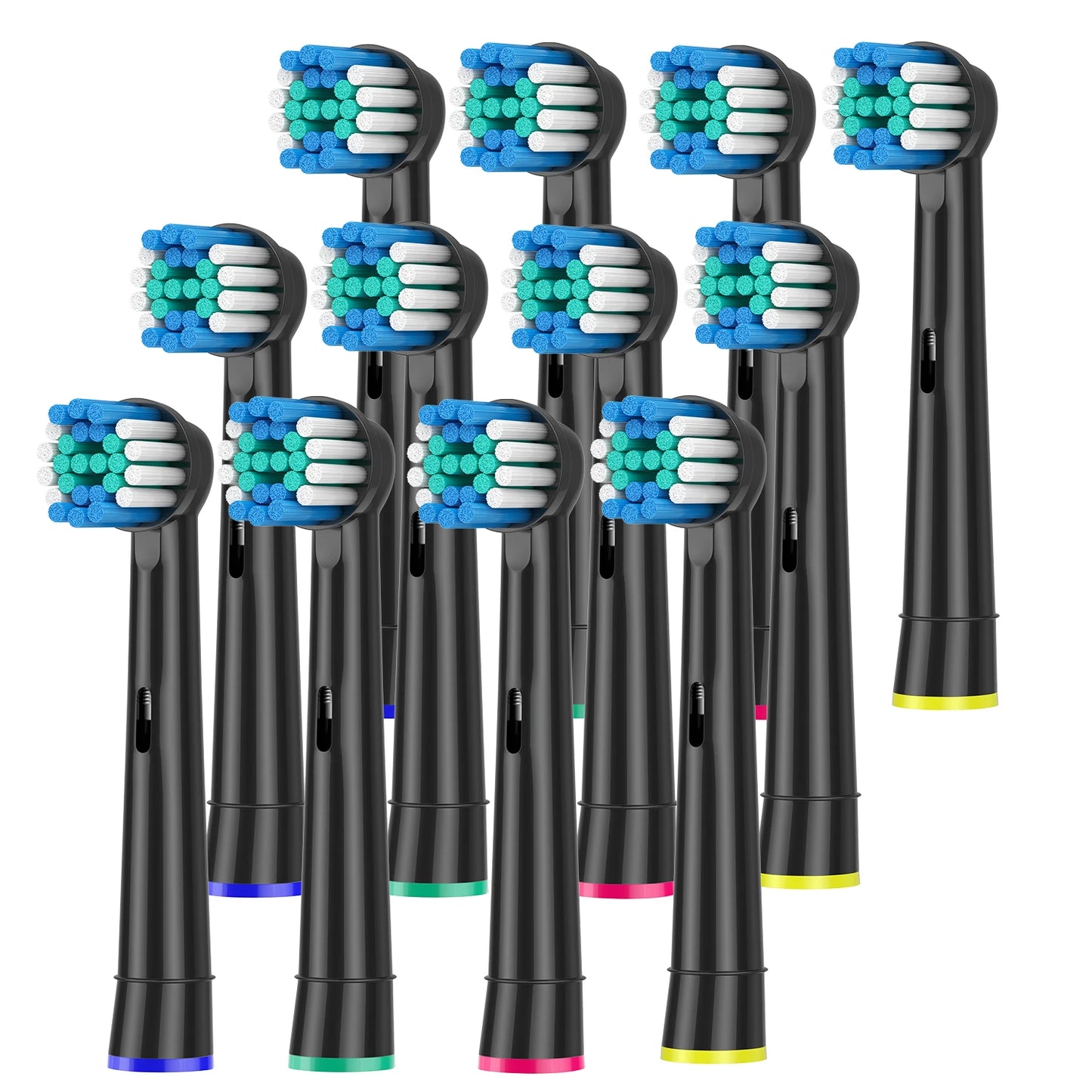 Tête de brosse à dents Compatible avec la brosse à dents électrique Oral b Braun, têtes de brosse de remplacement de précision pour Pro Smart Genius, Effici