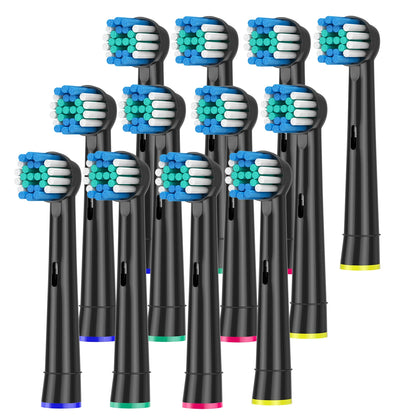 Tête de brosse à dents Compatible avec la brosse à dents électrique Oral b Braun, têtes de brosse de remplacement de précision pour Pro Smart Genius, Effici