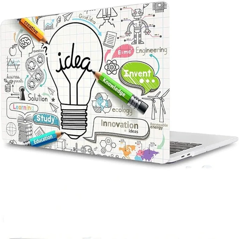 Pour 2012 2013 2014 2015 Retina 13 couverture cerveau scientifique différent pour Macbook Pro 13 pouces étui A1502 A1425 coque de protection rigide