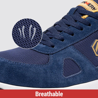 LARNMERN hommes chaussures à bout en acier chaussures de sécurité antistatiques femmes Composite respirant sans lacet travail baskets industries Protection