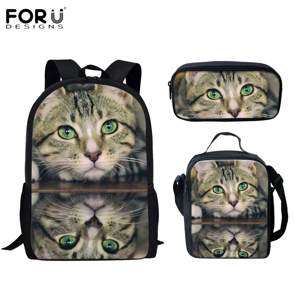 3 pièces/ensemble sacs d'école