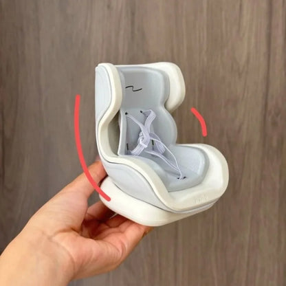 Siège de poupée en peluche 15-17cm pour siège de sécurité de voiture Labubu, jouet périphérique de décoration, cadeau d'anniversaire, jouet pour enfants, décoration à la mode