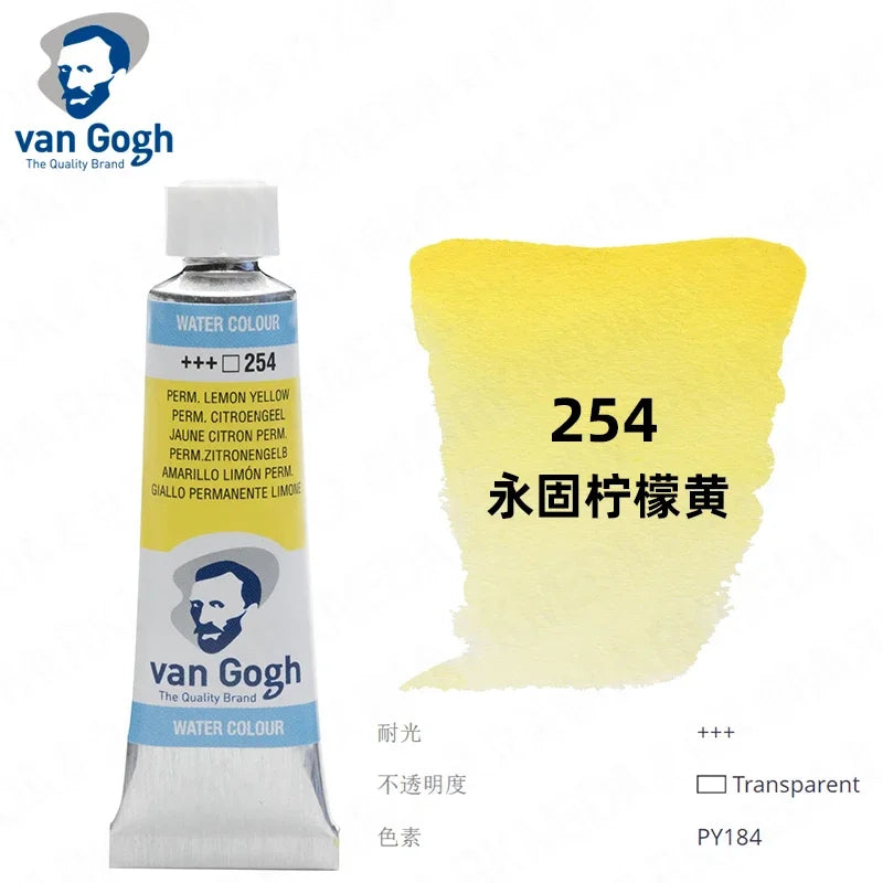 Talens Van Gogh – peinture aquarelle, Tube de 10ml,