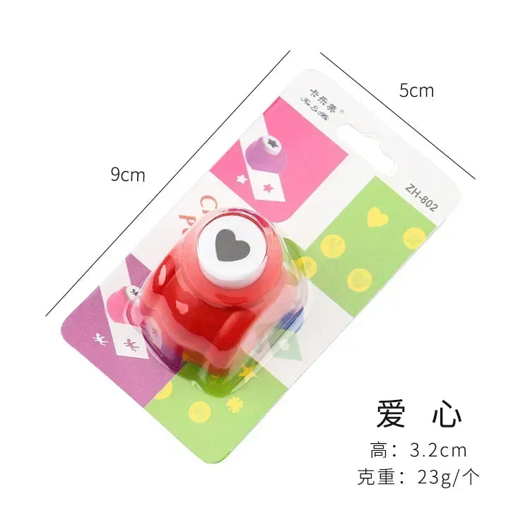 Scrapbook poinçons à la main coupe carte artisanat Mini impression papier poinçon bricolage fleur papier artisanat poinçon trou perforateur enfants jouet