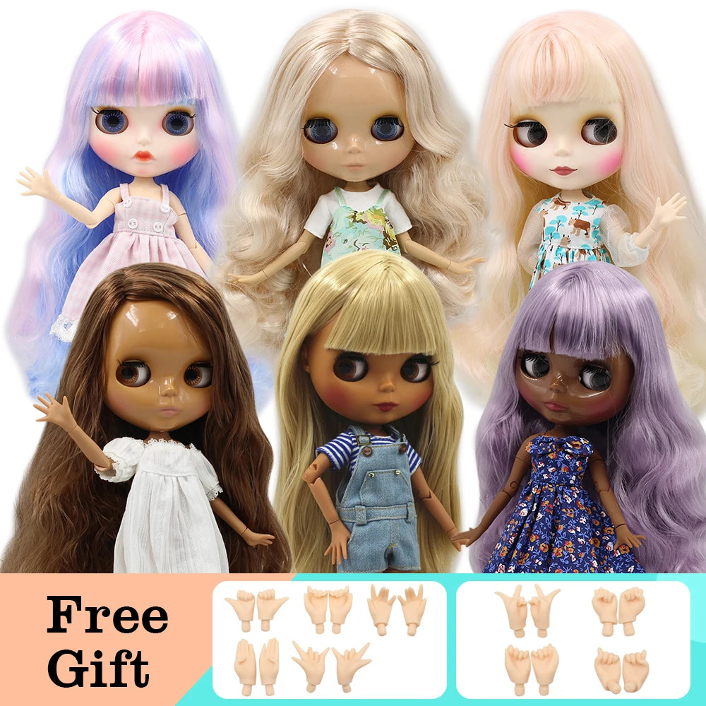 ICY DBS Blyth poupée 1/6 corps articulé bricolage BJD jouets mode poupées fille cadeau offre spéciale en vente avec ensemble à main A & B