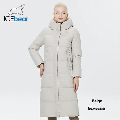 ICEbear-Parkas à capuche en coton pour femmes mode, 2023