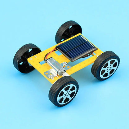Jouets de bricolage pour enfants, mini voiture solaire 62, kit ABS, gadget amusant, expérience scientifique, 1 ensemble