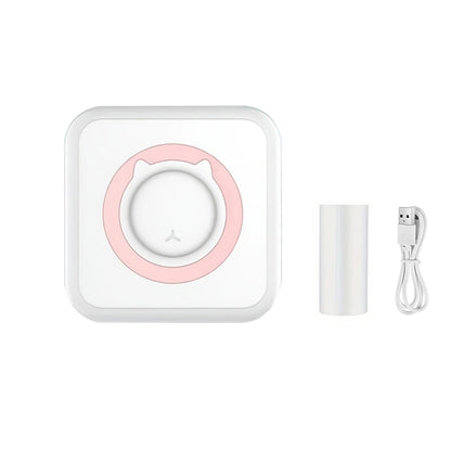 Mini imprimante photo sans fil pour iPhone et Android, imprimante d'étiquettes, impression thermique portable BT, attro