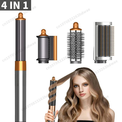 Ensemble de coiffure 6 en 1, sèche-cheveux 220V, brosse à Air chaud pour bouclage automatique, outils de coiffure à ions négatifs, meilleur cadeau pour femmes