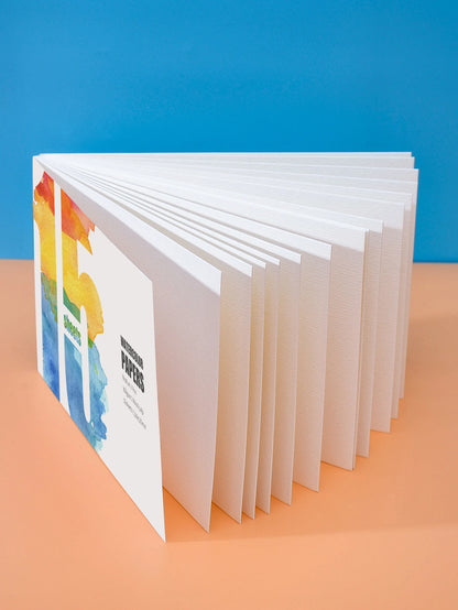 Bloc de papier aquarelle professionnel, 15 feuilles, 300g, vierge, peint à la main, Gouache, carnet de croquis, fournitures artistiques pour étudiants artistes