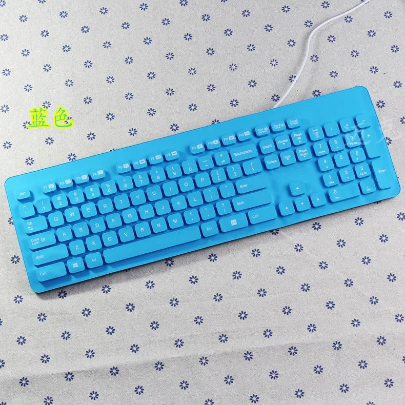 Logitech – housse de protection pour clavier de bureau, en silicone souple, étanche à la poussière et à l'eau, pour ordinateur portable, K310