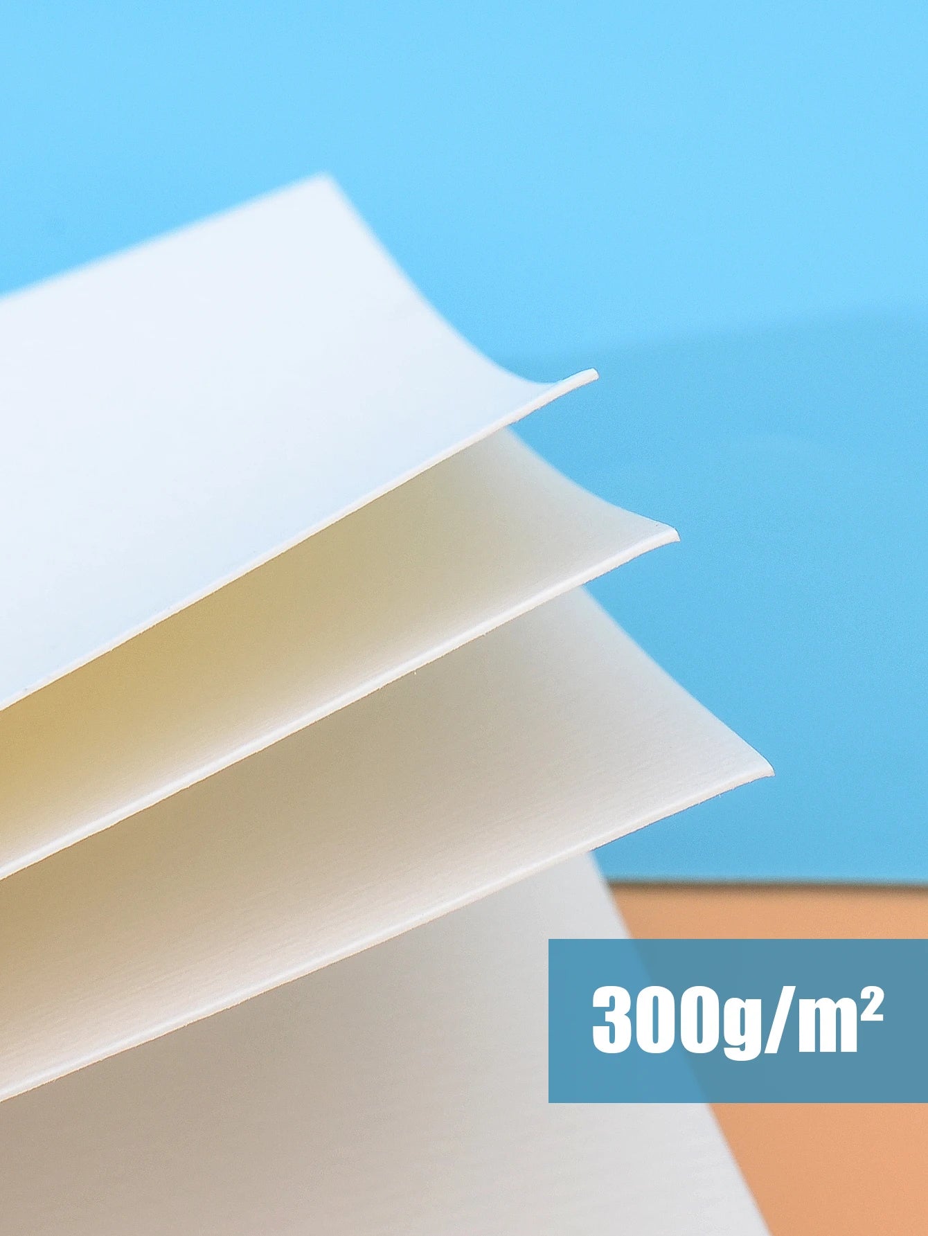 Bloc de papier aquarelle professionnel, 15 feuilles, 300g, vierge, peint à la main, Gouache, carnet de croquis, fournitures artistiques pour étudiants artistes