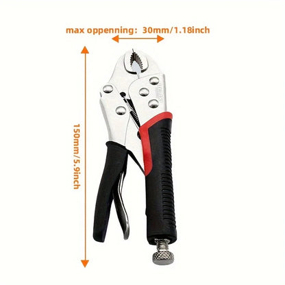 DELIXI – pince de verrouillage électrique de 5/6/7 pouces, pince de verrouillage à mâchoire incurvée, pince droite à Long nez, outils de soudage multifonctions